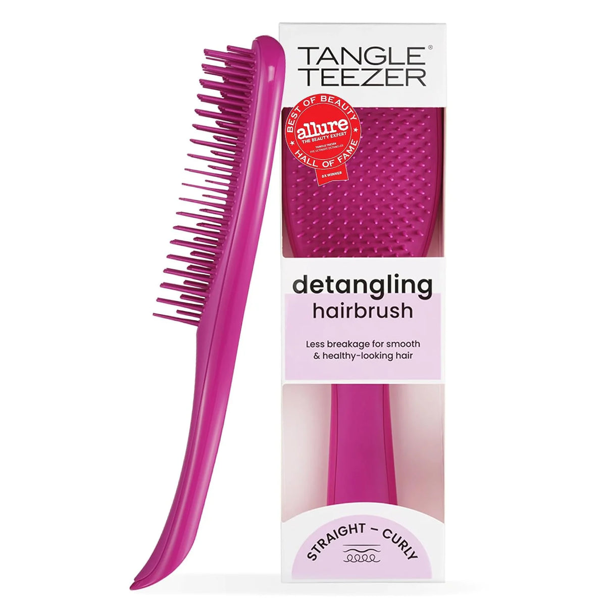 Tangle Teezer Ultimate Detangler Brush, Straight to Wavy, Cappuccino