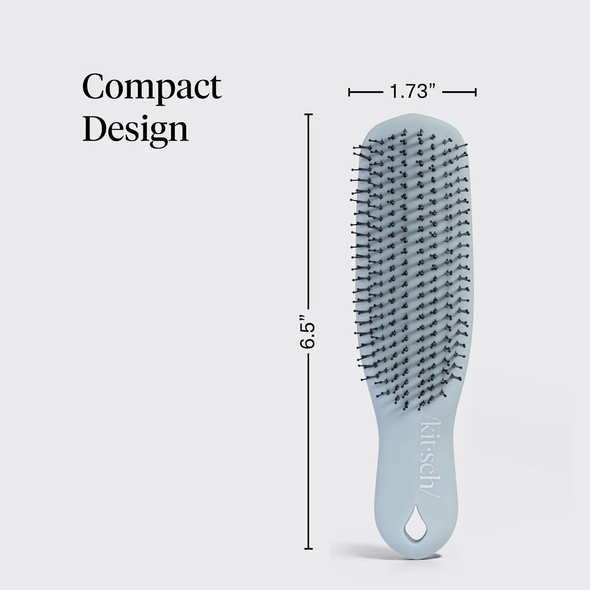 Kitsch Scalp Renewal Brush - Hairbrush Scalp Massager - Soft Violet