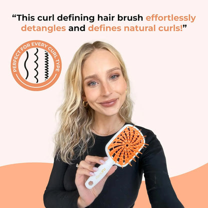 FHI Heat UNbrush Plus Ultra-Light Detangling Brush for Fine & Fragile Hair
