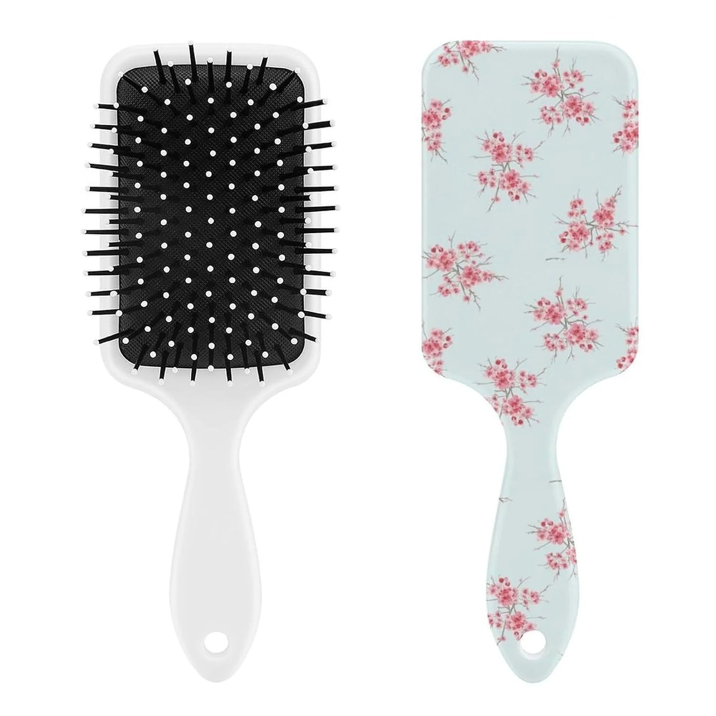 Air Cushion Comb for Massage Japanese Ocean Wave Fish Koifish Art, For Curly Long Thick Straight Hair, Women Girls Ladies