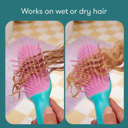 Frida for Kids Detangling Hair Brush for All Hair Types, Ages 6-11
