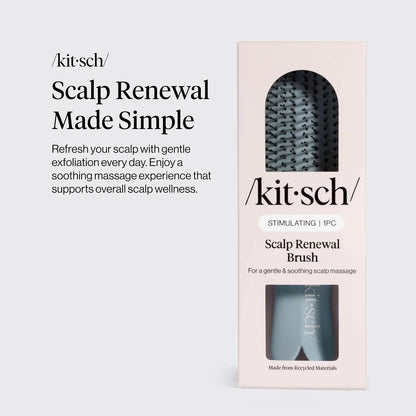 Kitsch Scalp Renewal Brush - Hairbrush Scalp Massager - Soft Violet