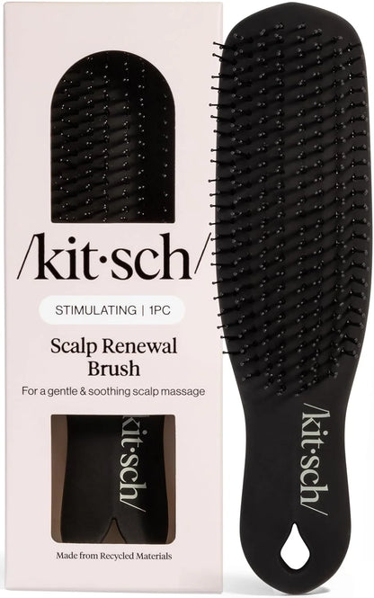 Kitsch Scalp Renewal Brush - Hairbrush Scalp Massager - Soft Violet