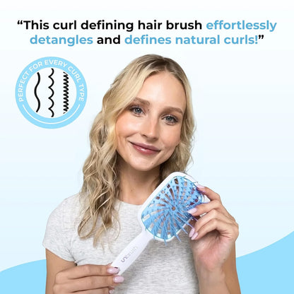 FHI Heat UNbrush Plus Ultra-Light Detangling Brush for Fine & Fragile Hair