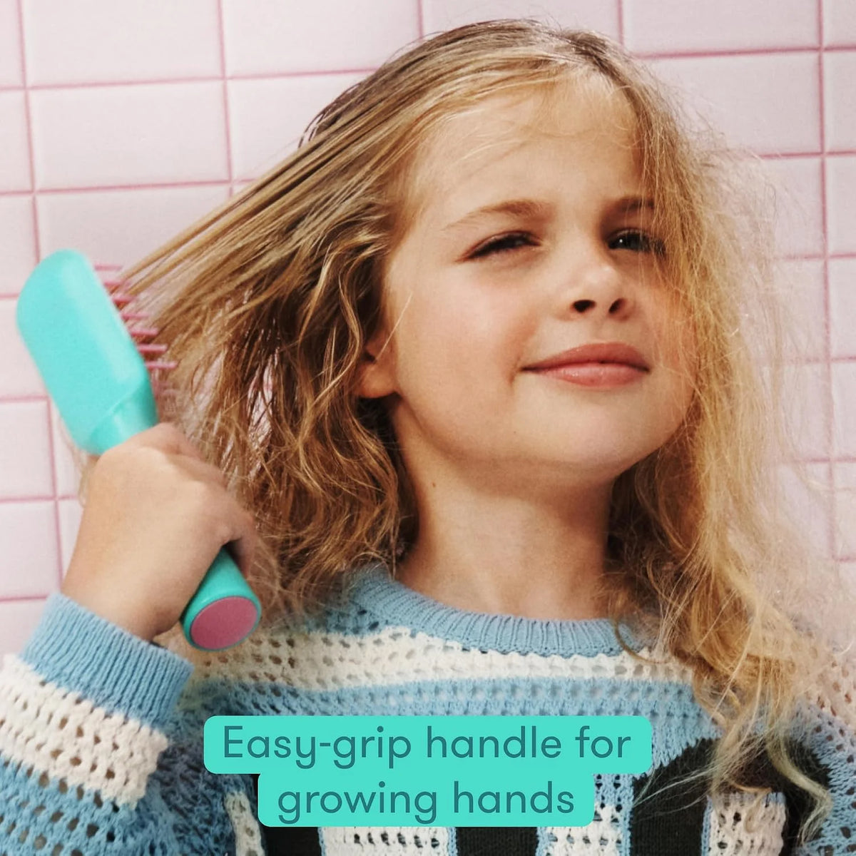 Frida for Kids Detangling Hair Brush for All Hair Types, Ages 6-11