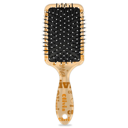 Personalized Name Hair Brush Detangler Brush Gifts for Women Man Custom Detangler-Hair-Brush Kids-Toddler-Girls for Travel All Hair Types