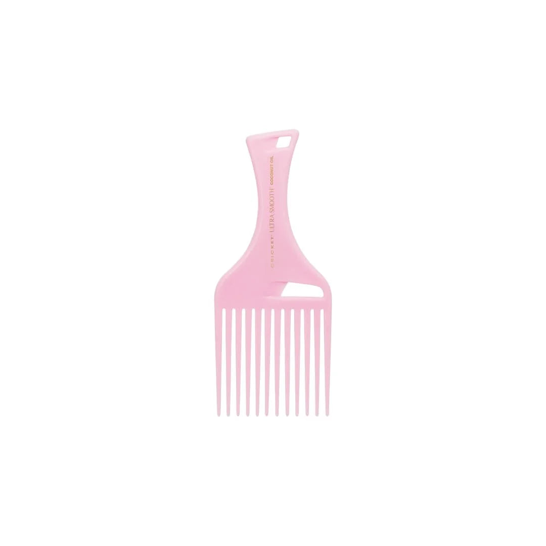 Cricket Ultra Smooth Coconut Conditioning Comb – Infused with Coconut Oil & Keratin for Frizz-Free Shine and Hydration, Ideal for Mid-Length, Thick, and Textured Hair