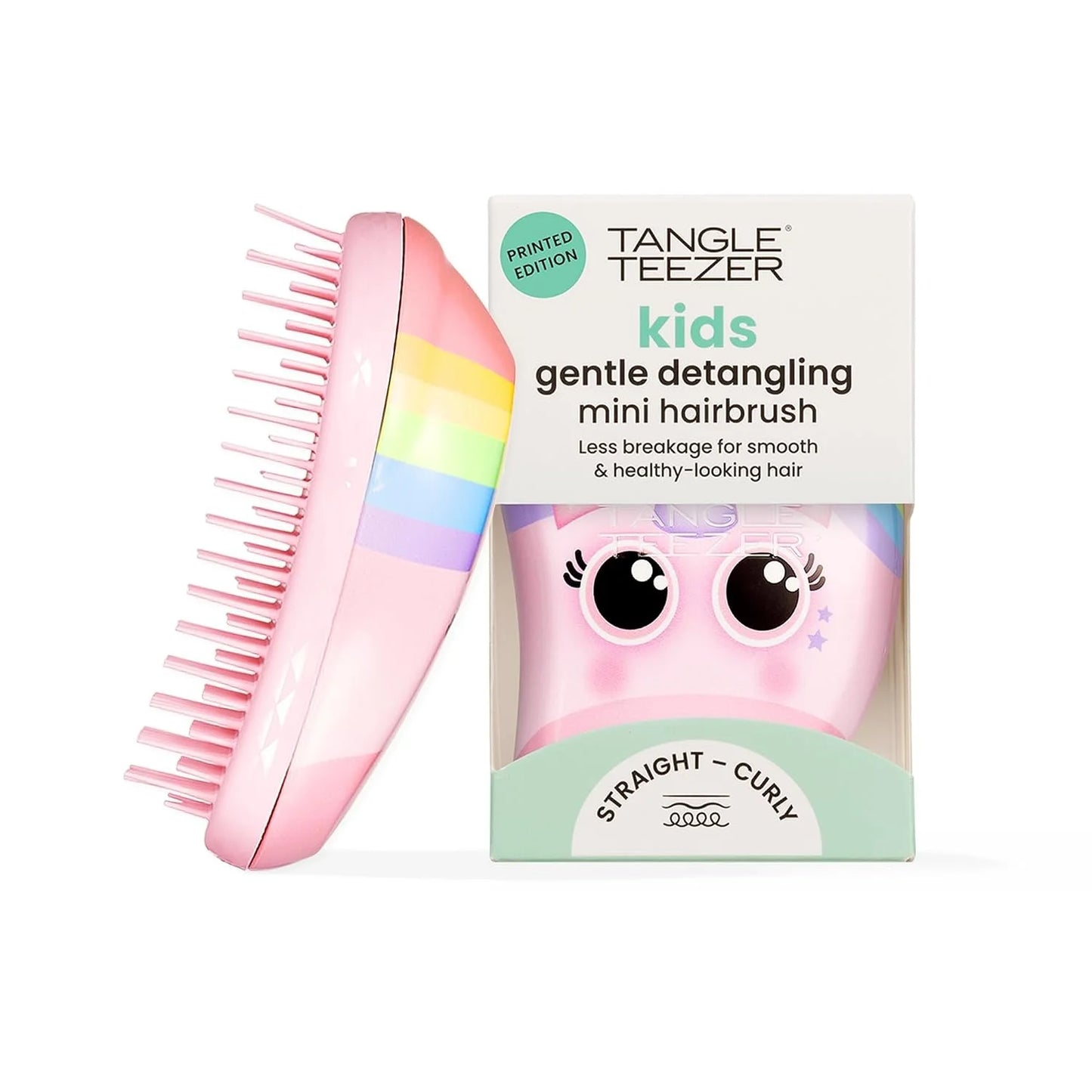 Tangle Teezer Original Detangler Mini Hair Brush for Kids, Unicorn Magic