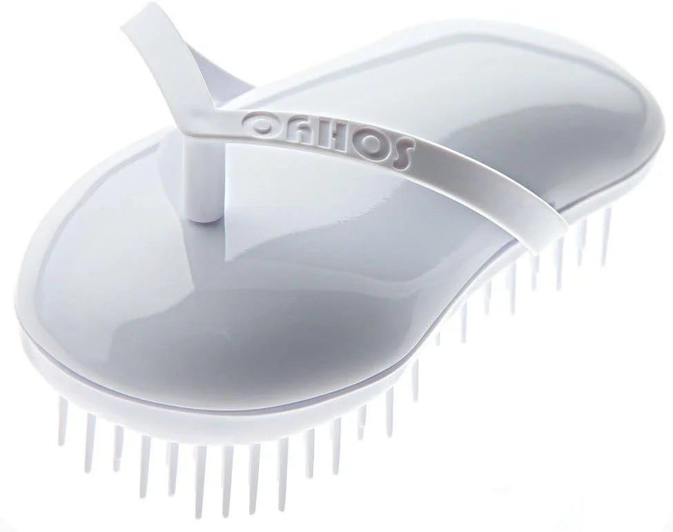B128 Shower Head Brush/Exfoliator Shampoo Brush/Head Massager Scalp Stress Relax Shower Brush/Scalp Scrub Hair Brush Massager/Hair Massager for Hair Growth/Scalp Dandruff Brush Small Hair Brush