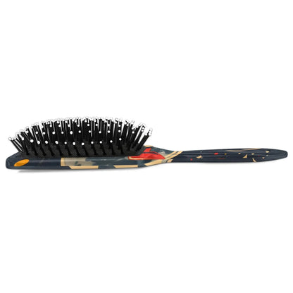 Personalized Cool-Rocket Detangler-Hair-Brush for Kids-Boys,Glides Through Tangles Comb,Custom Name Hair Brushes for All Hair Types Wet/Dry/Curly/Thick Hair,Dark Blue