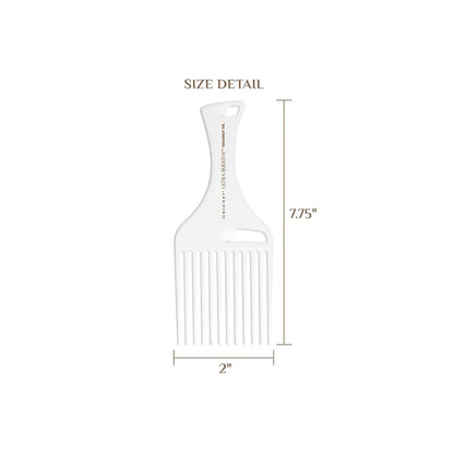 Cricket Ultra Smooth Coconut Conditioning Comb – Infused with Coconut Oil & Keratin for Frizz-Free Shine and Hydration, Ideal for Mid-Length, Thick, and Textured Hair