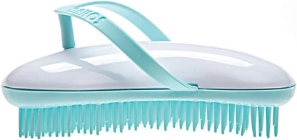 B128 Shower Head Brush/Exfoliator Shampoo Brush/Head Massager Scalp Stress Relax Shower Brush/Scalp Scrub Hair Brush Massager/Hair Massager for Hair Growth/Scalp Dandruff Brush Small Hair Brush
