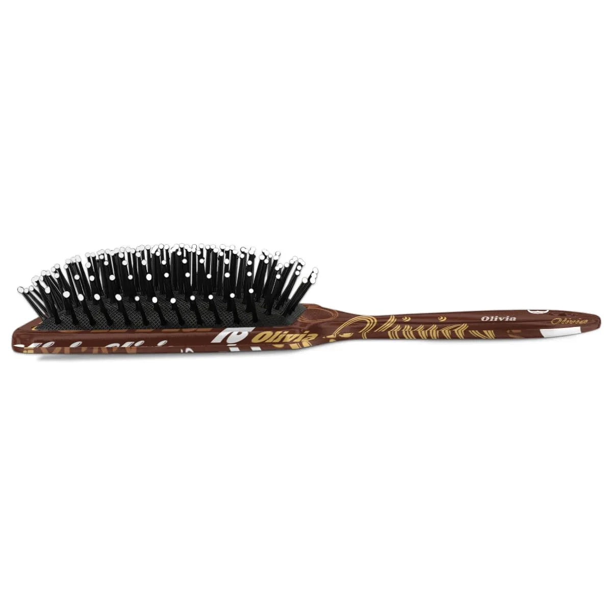 Personalized Name Hair Brush Detangler Brush Gifts for Women Man Custom Detangler-Hair-Brush Kids-Toddler-Girls for Travel All Hair Types
