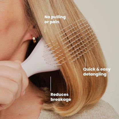Tangle Teezer Fine Ultimate Detangler Brush for Fine Hair, Runway Pink