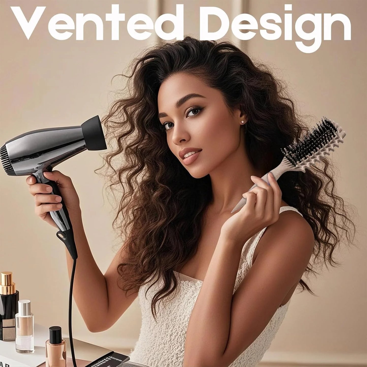 Curly Hair Brush Candybrush Curl Defining Brush for Detangling Shaping and Defining Curls for Women, Men, Wet & Dry Hair (Green Pink)