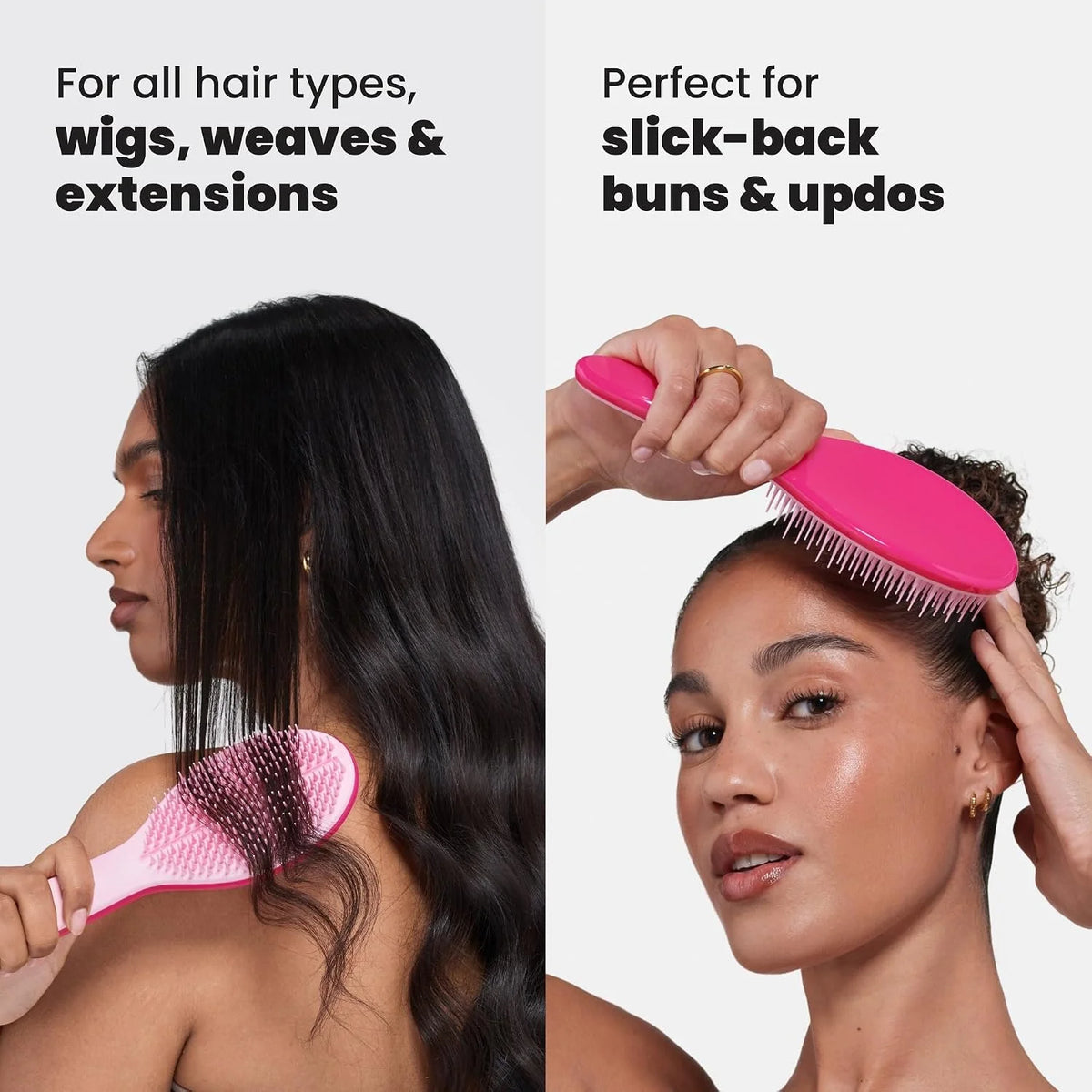 Tangle Teezer The Ultimate Styler Hair Styling Brush for Dry Styling, Maintains, Blends & Adds Volume, Texture & Shine, Sweet Pink