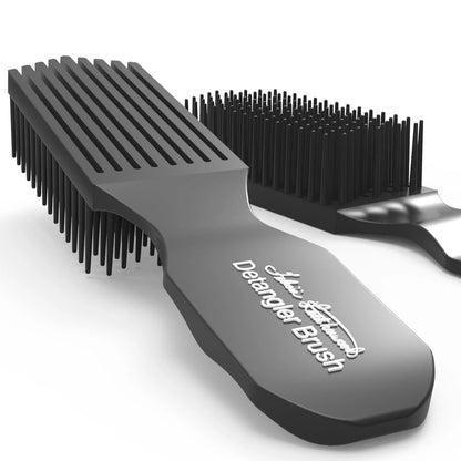 Yellow Detangler Brush by Felicia Leatherwood - For Kinky, Curly, Wavy 4c or Straight Hair - Tame Your Tangles Smooth Your Coils - Pain Free for All Ages