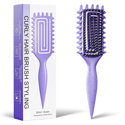 Curly Hair Brush, Curl Brush For Wet & Dry Hair,Curl Defining For Women&Men