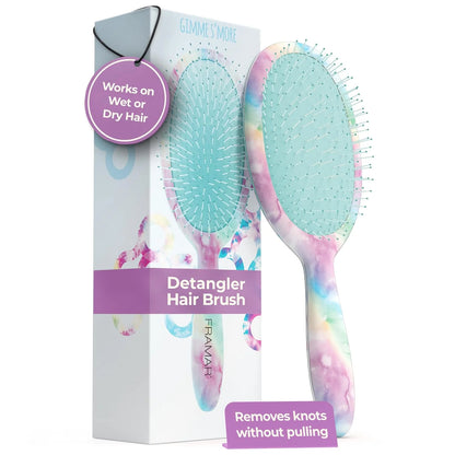 FRAMAR Wet Hair Brush Detangler, Detangling Hairbrush For Women – Giraffe