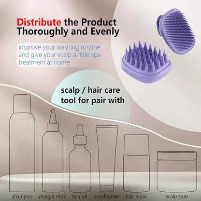 Scalp Scrubber Massager Shampoo Brush,Exfoliator for Dandruff & Hair Growth