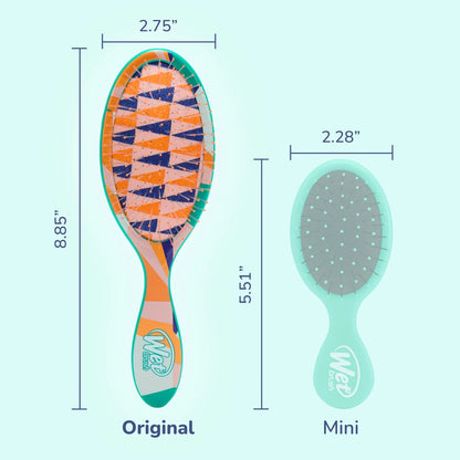 Wet Brush Original Detangler Hair Brush, Purple, For All Hair Textures