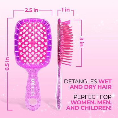 FHI Heat UNbrush Mini Detangling Brush for Wet & Dry Hair