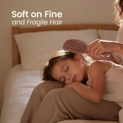 AIMIKE Paddle Hairbrush for Women & Kids Fine Hair, Wet & Dry