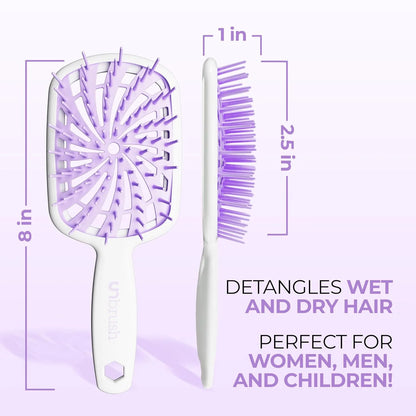 FHI Heat UNbrush Plus Ultra-Light Detangling Brush for Fine & Fragile Hair