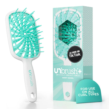 FHI Heat UNbrush Plus Ultra-Light Detangling Brush for Fine & Fragile Hair