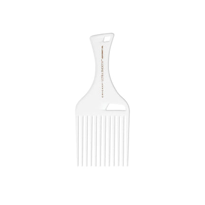 Cricket Ultra Smooth Coconut Conditioning Comb – Infused with Coconut Oil & Keratin for Frizz-Free Shine and Hydration, Ideal for Mid-Length, Thick, and Textured Hair