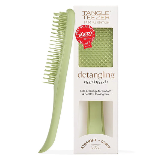 Tangle Teezer Matte Ultimate Detangler Brush, Straight to Curly, Olive