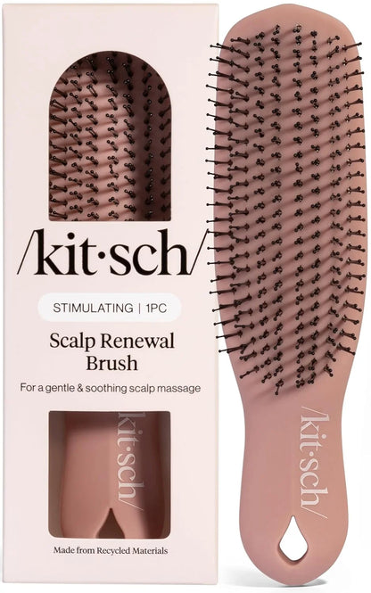 Kitsch Scalp Renewal Brush - Hairbrush Scalp Massager - Soft Violet
