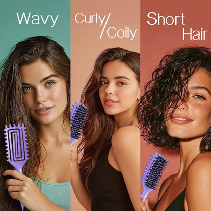 Curly Hair Brush, Cat Ear Curl Brush for Men & Women