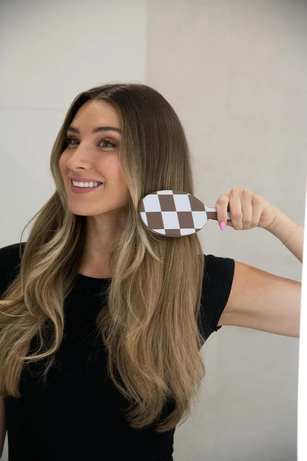 FRAMAR Wet Hair Brush Detangler, Detangling Hairbrush For Women – Giraffe