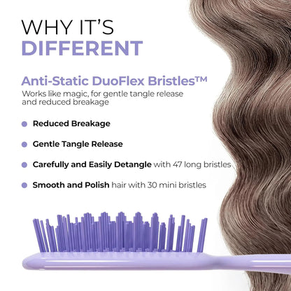 FHI Heat UNbrush Mini Detangling Brush for Wet & Dry Hair