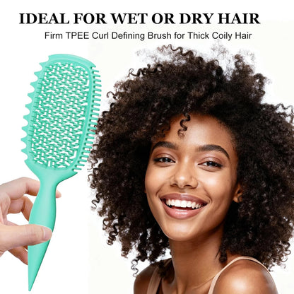 Curly Hair Brush, Curl Brush For Wet & Dry Hair,Curl Defining For Women&Men