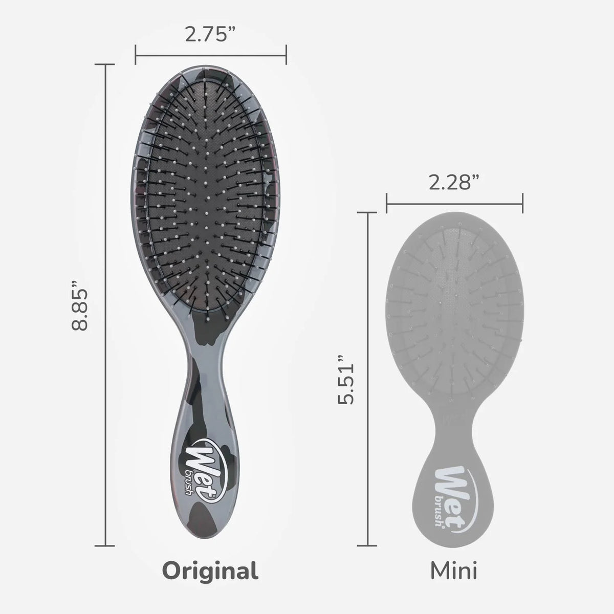 Wet Brush Original Detangler Hair Brush,Amazon Exclusive Aqua-Ultra-Soft IntelliFlex Bristles-Detangling Hairbrush Glides Through Tangles-All_Hair Types(Wet&Dry Hair)-Women & Men,2 Count (Pack of 12)