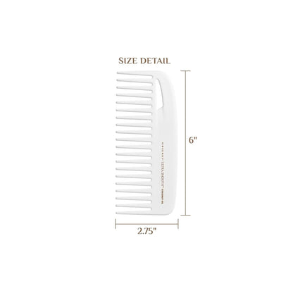 Cricket Ultra Smooth Coconut Conditioning Comb – Infused with Coconut Oil & Keratin for Frizz-Free Shine and Hydration, Ideal for Mid-Length, Thick, and Textured Hair