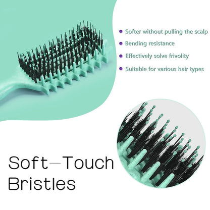 Curly Hair Brush, Cat Ear Curl Brush for Men & Women