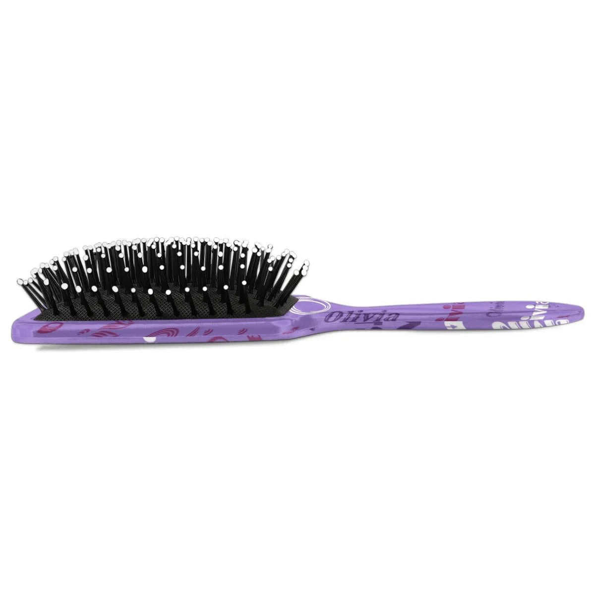 Personalized Name Hair Brush Detangler Brush Gifts for Women Man Custom Detangler-Hair-Brush Kids-Toddler-Girls for Travel All Hair Types