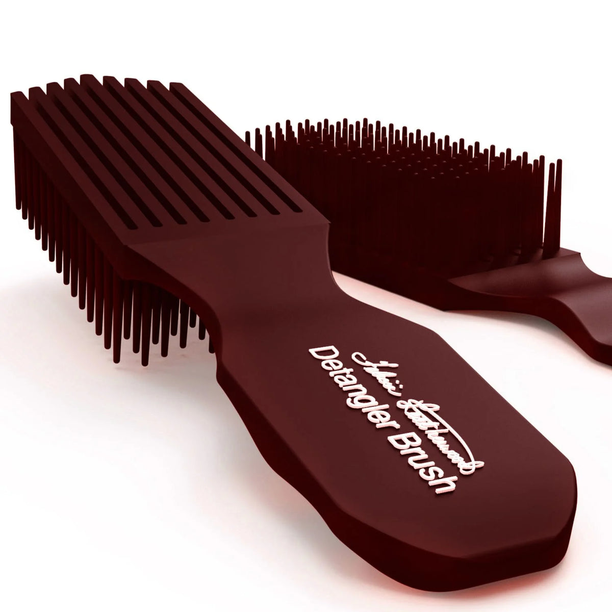 Yellow Detangler Brush by Felicia Leatherwood - For Kinky, Curly, Wavy 4c or Straight Hair - Tame Your Tangles Smooth Your Coils - Pain Free for All Ages
