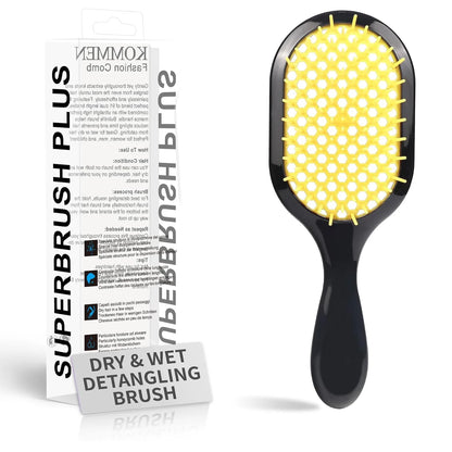 Detangling Brush,1 Pack Detangler Brush, Gentle & Effective Detangling on Wet or Dry Fragile Hair Types,Ultra-light, Detangling Brsuh ventilated and antistatic hairbrush (green1)