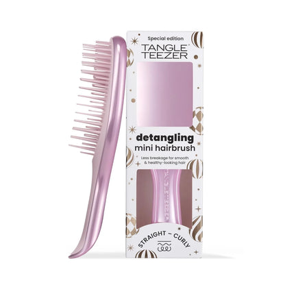 Tangle Teezer Chrome Ultimate Detangler Brush for Wet & Dry Hair, Eliminates Knots & Reduces Breakage for Straight to Curly Hair Types, Chocolate Bronze (Pack of 3)