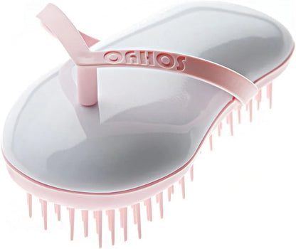 B128 Shower Head Brush/Exfoliator Shampoo Brush/Head Massager Scalp Stress Relax Shower Brush/Scalp Scrub Hair Brush Massager/Hair Massager for Hair Growth/Scalp Dandruff Brush Small Hair Brush