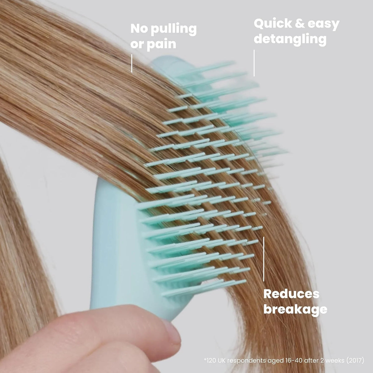 Tangle Teezer Fine Ultimate Detangler Brush for Fine Hair, Runway Pink