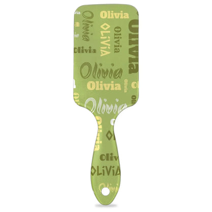Personalized Name Hair Brush Detangler Brush Gifts for Women Man Custom Detangler-Hair-Brush Kids-Toddler-Girls for Travel All Hair Types