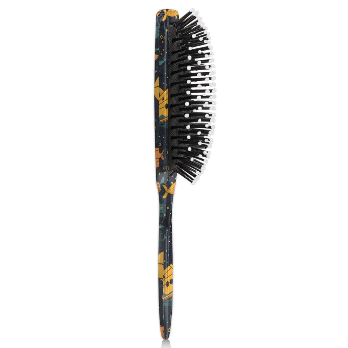 Personalized Cute Car Detangler-Hair-Brush for Kids Boys,Glides Through Tangles Comb,Custom Name Hair Brushes for All Hair Types Wet/Dry/Curly/Thick Hair,White 2