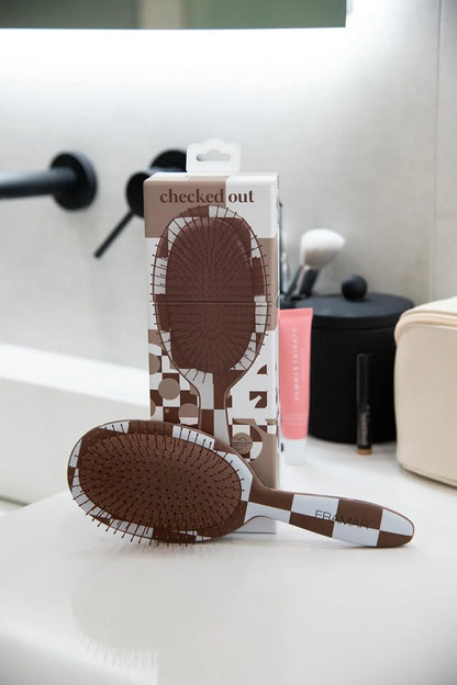 FRAMAR Wet Hair Brush Detangler, Detangling Hairbrush For Women – Giraffe