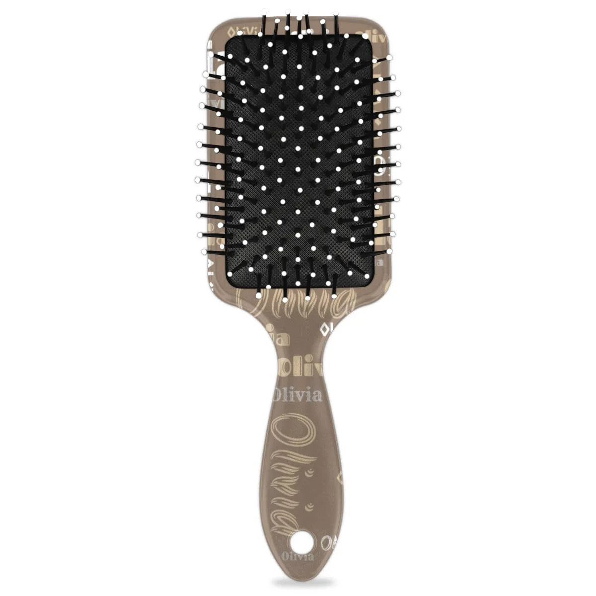 Personalized Name Hair Brush Detangler Brush Gifts for Women Man Custom Detangler-Hair-Brush Kids-Toddler-Girls for Travel All Hair Types