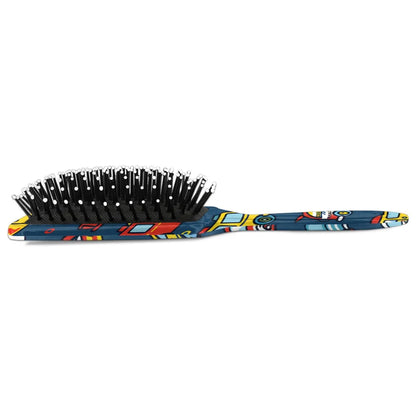 Personalized Cute Car Detangler-Hair-Brush for Kids Boys,Glides Through Tangles Comb,Custom Name Hair Brushes for All Hair Types Wet/Dry/Curly/Thick Hair,White 2